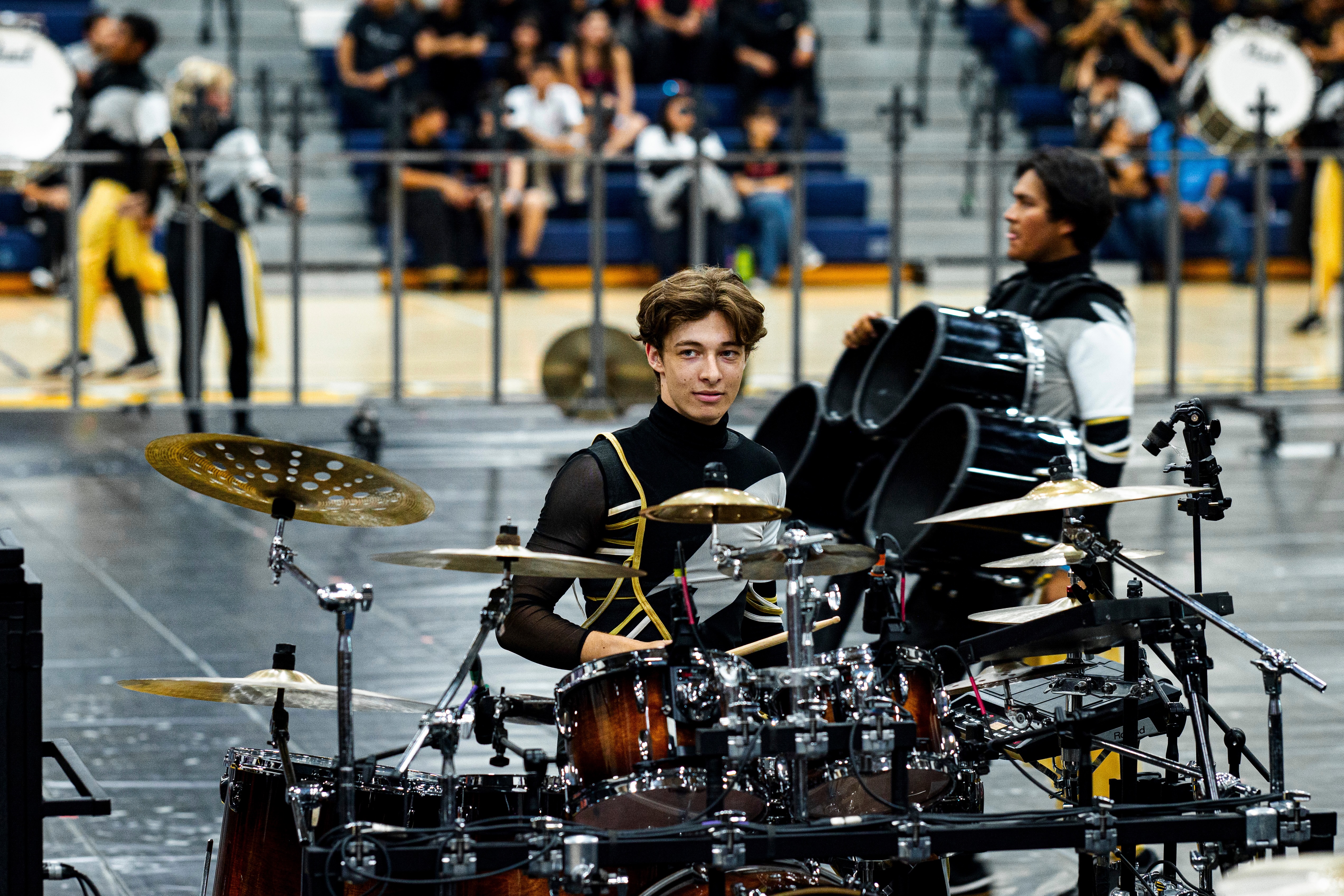 Dark Sky Drumset Player