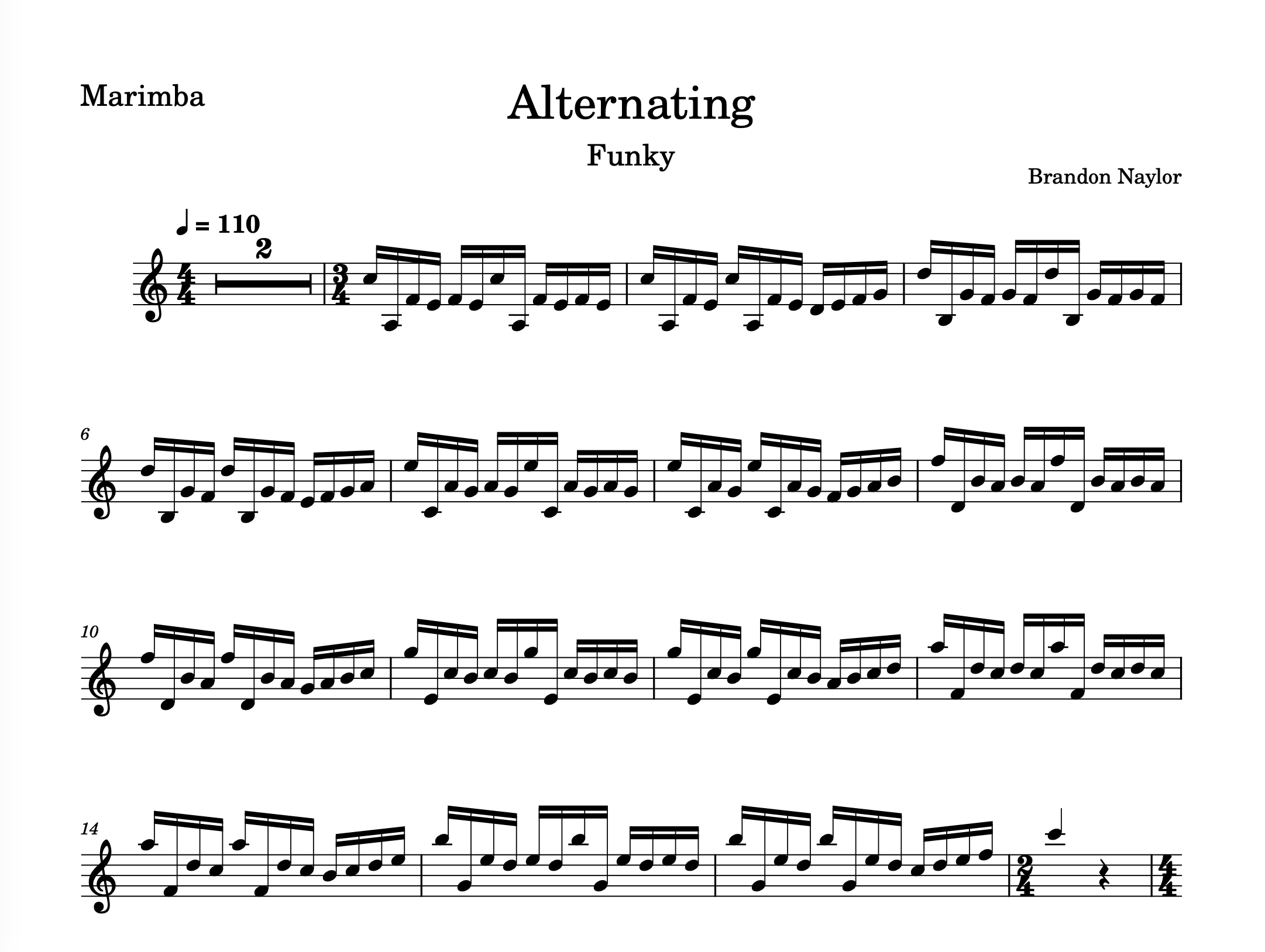 Funky Alternating
